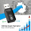USB Wifi adaptér 5Ghz AC1300Mbps 5