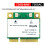1200M WiFi dvojpásmový 2.4G adaptér pre Win7 Win8 Win10 Linux 7265HMW 5