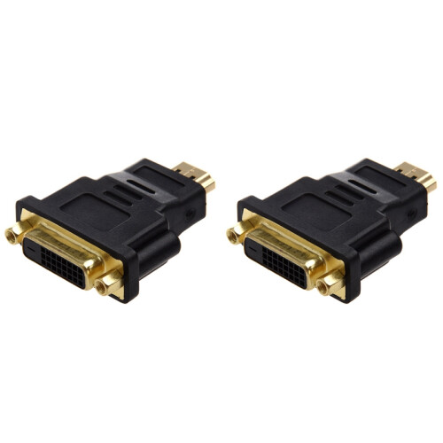 Adaptér DVI 24+1 (DVI-D) samec-samec 1