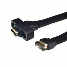 Rozširujúci kábel USB 3.1 s konektorom USB-C typu E (samec) na predný panel, 80 cm