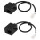 2x adaptérový kábel RJ9 4P4C samec-samica 1