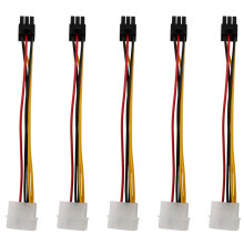 PCI PCIe Express Di Alimentazione 6 Pin Femminile Adattatore