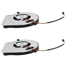 2x ventilátor pre chladenie grafickej karty notebooku pre sériu Ge62, Ge72, Gl62, Gl72, Pe60