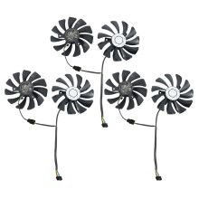 3 páry ventilátorov grafickej karty 85 mm Ha9010H12F-Z 4pinový chladič