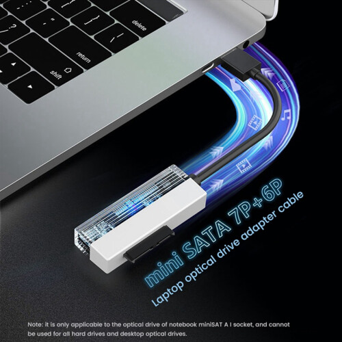 Adaptér USB 2.0 na 6P+7P SATA kábel USB 2.0 2
