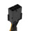 2PCS PCI Express napájací adaptér samica - duálny 2X 8-pinový (6+2) samec 7