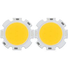 5W Chip Licht Runde COB LED Lampe Birnen Warmweiss DC15-17V