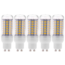 GU10 10W 5730 SMD 69 LED Mais Licht 360 Grad 200-240V Warmweiss