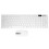 2X Set Clavier blanc mince sans + optique PC ordinateur 4