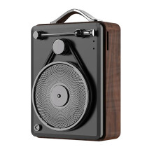 Prenosný vintage Bluetooth audio subwooferový reproduktor basový zvukový box
