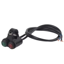 22 mm univerzálny motocykel riadidlá svetlomety brzdové hmlové svetlá klaksón D