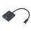 Adaptérový kábel USB-C, USB 3.1 typu C, VGA samec-samica 3