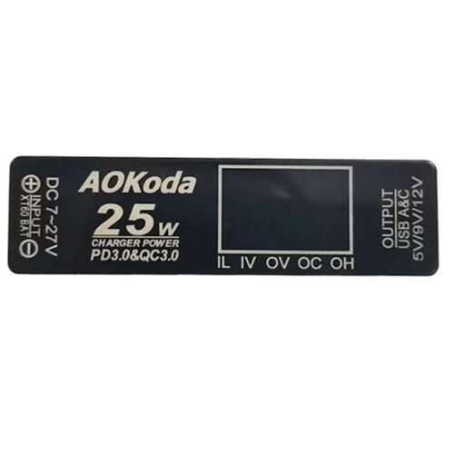 Rýchlonabíjačka LiPo batérií XT60 až PD3.0 pre smartfóny a tablety 1