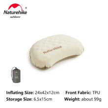 (M)Feather Bone 2-in-1-Schaumstoff-aufblasbares Kissen, wasserdicht, ölbeständig, schmutzabweisend,