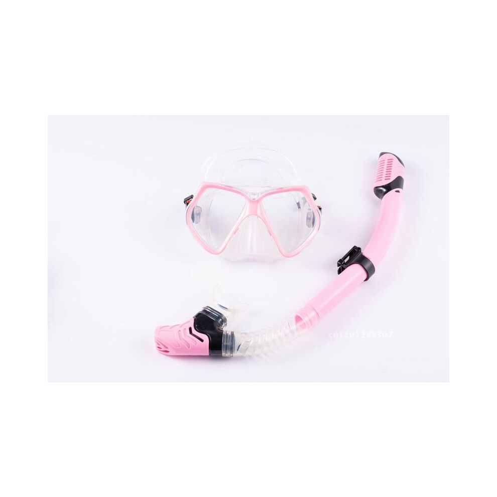 (CR à travers la poudre-CR noir et blanc) Masque de plongée en silicone HD unisexe pour adulte Combinaison