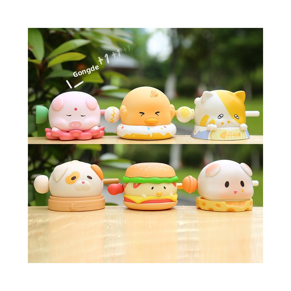 Pvc Fish Wooden Action Figure Model Desktop Decoration Stress Decor Relief-image-OPC-PGYKM5W-NEW