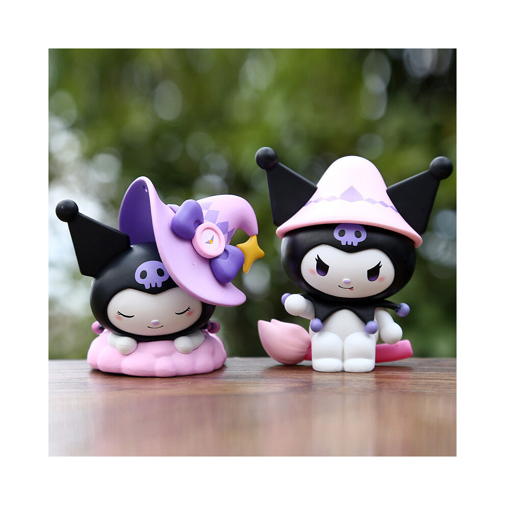 Kuromi Halloween Magic Cartoon Doll Series Cute Desktop Decorations Ornaments