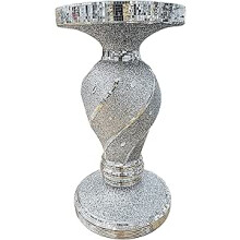 Silver Mirrored Side Table
