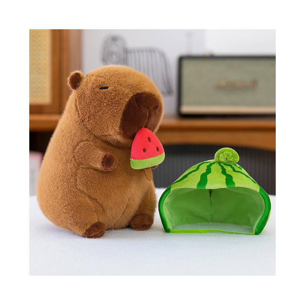 (55cm) Plush adorable Capybara Toy Cute Cartoon Pp Cotton Filling Doll Children Gift-image-OPC-PGYKNWG-NEW