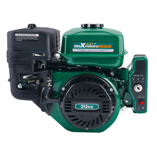 212cc petrol engine 7hp 4-stroke pull start/electric start horizontal gas engine 2