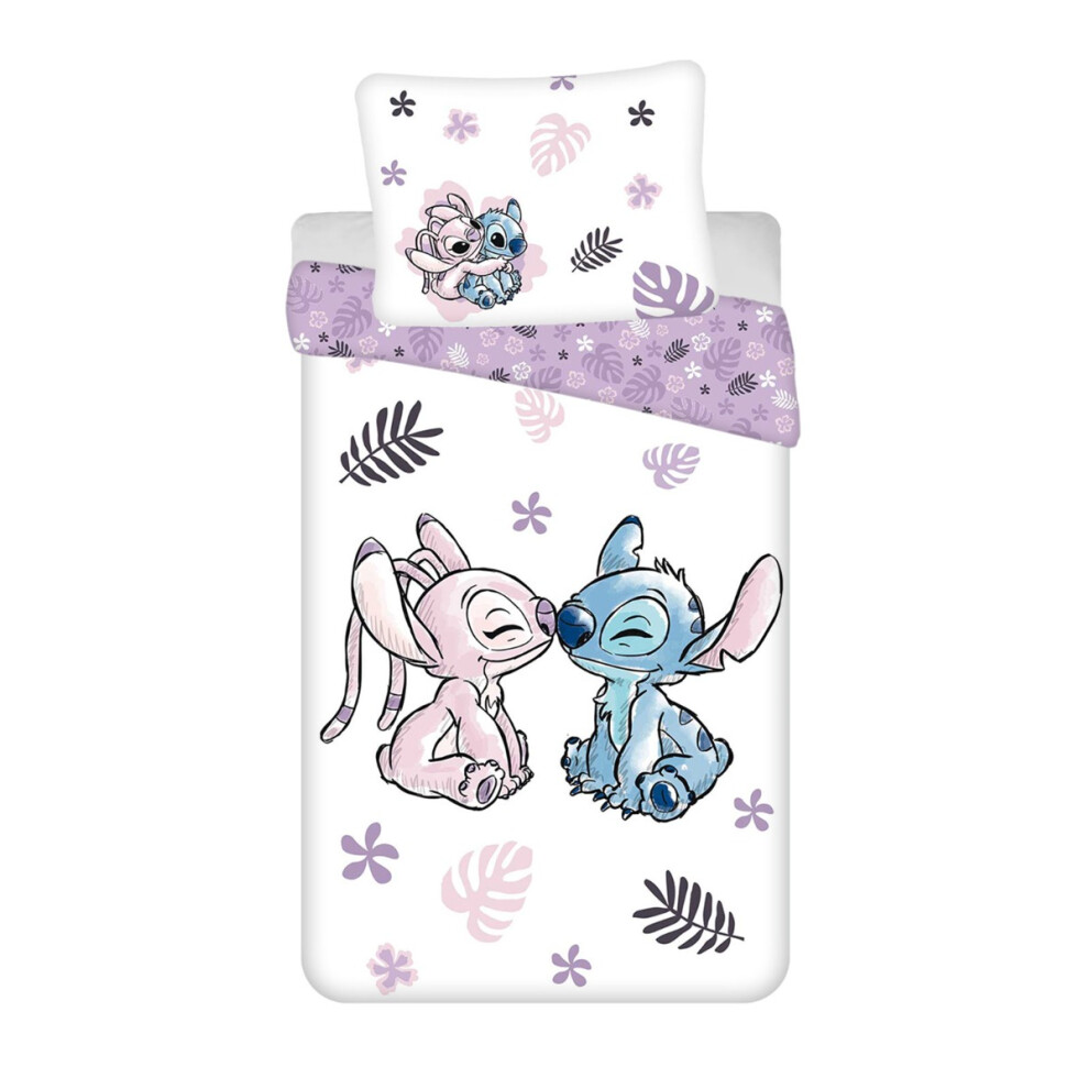 Lilo And Stitch Single Duvet Cover and Pillowcase Set - European Size