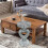 Silver Heart Shape Mirrored Side Table Crushed Diamond Crystal 8