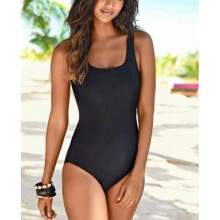 (noir-L) Maillot de bain une pièce sexy dos nu pour femme, maillot de bain push-up, imprimé dégradé,