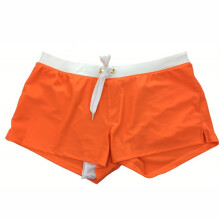 (Orange-XXL (taille asiatique)) Maillots de bain d'été pour hommes Maillot de bain Maillot de bain pour