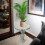 Silver Lady Table Mirrored Side Table Crushed Diamond 7