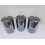 Marble Black Crystal Glass Lid Containers Coffee 5