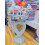 Silver Mirrored Side Table Crushed Diamond Crystal Sparkly End Table 4