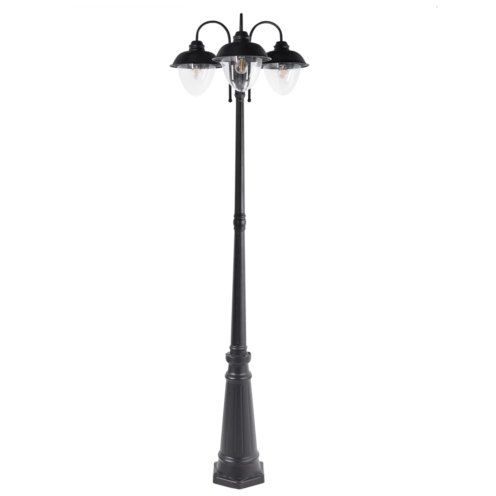 Outdoor Lamp Post BANKA Black