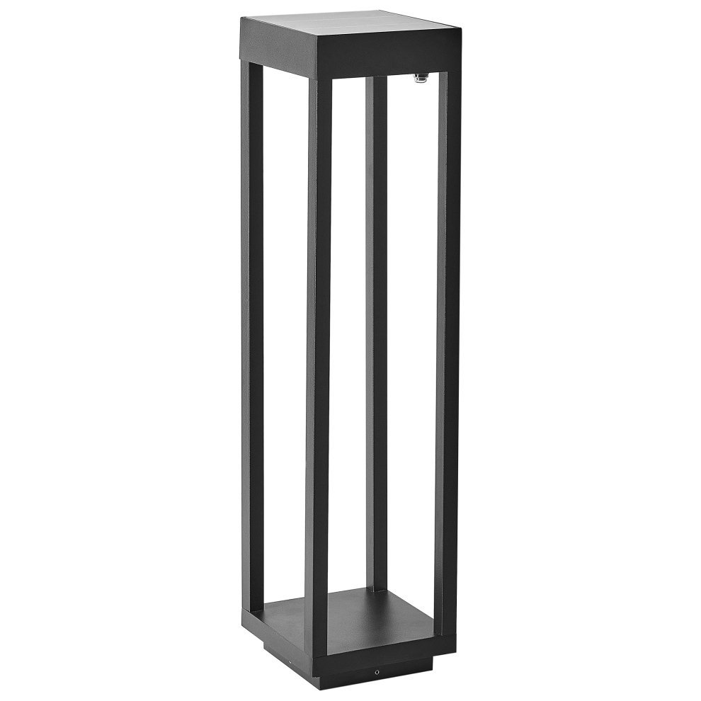 Solar Outdoor LED Bollard Lamp SELWAY Black