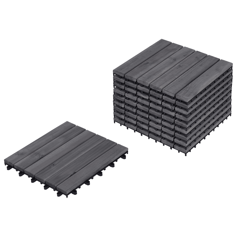 Outdoor Flooring ACCETTURA Certified Acacia Wood Grey