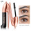 3D Waterproof and Non Smudging Wind Curling Eye Black Long Mascara 5