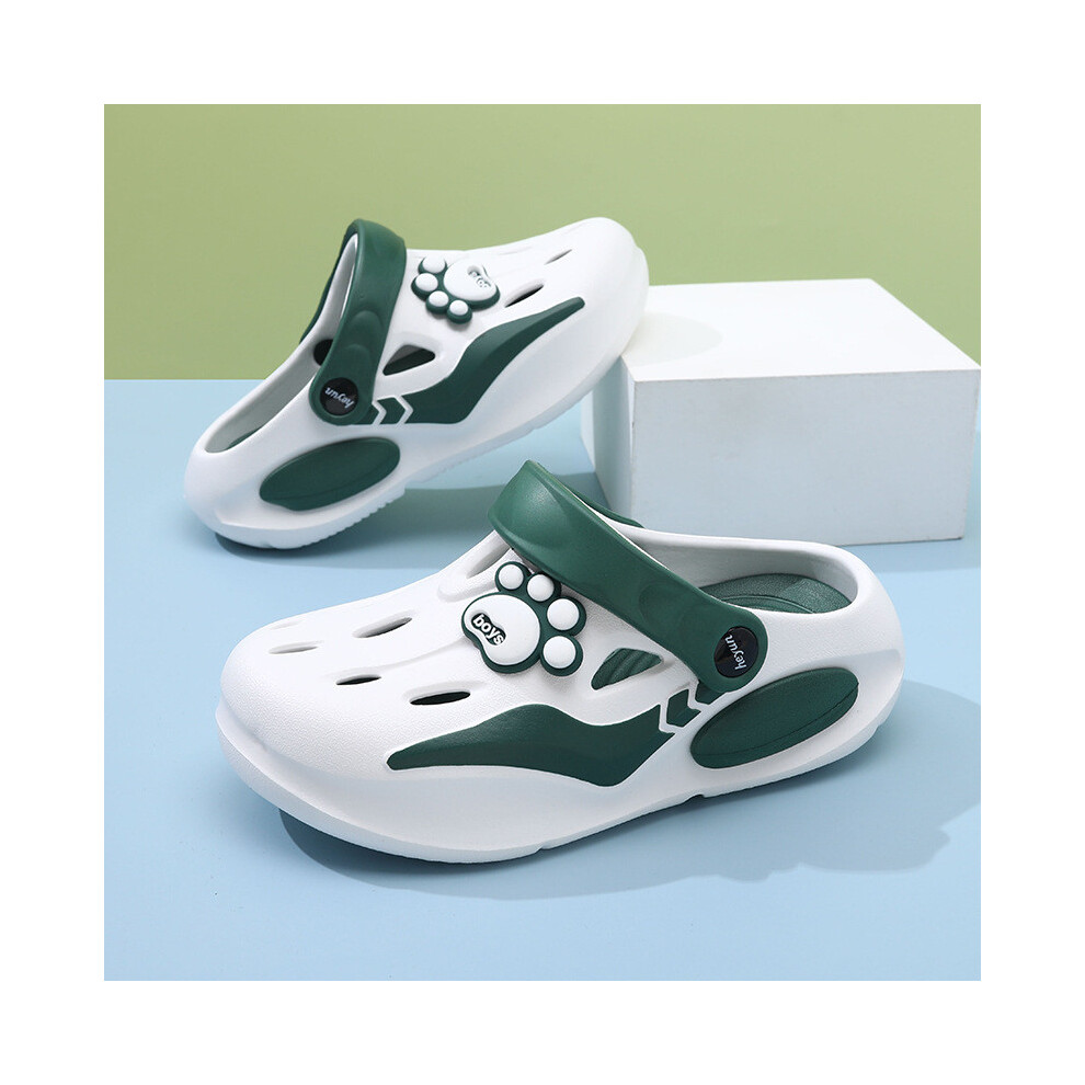(StyleS,44/45)Chaussures confortables respirantes pour enfants trous pour été garçons et filles sandales antidérapantes