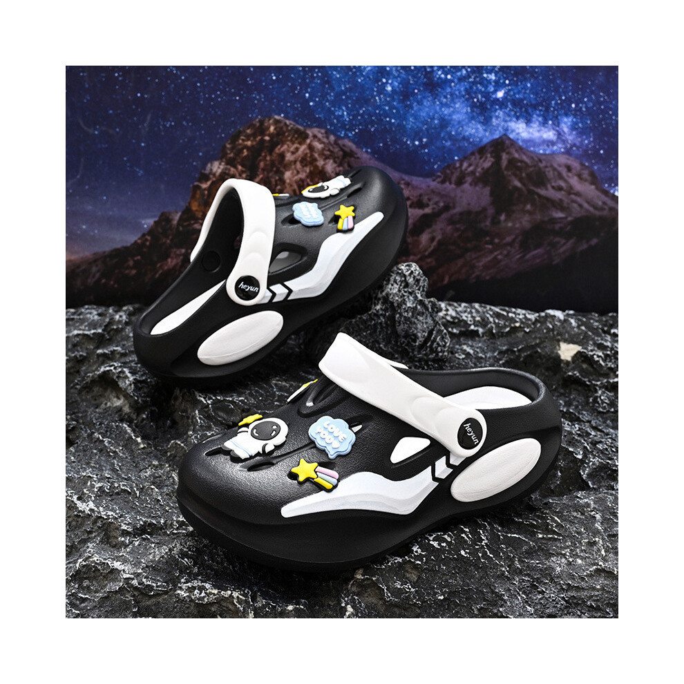 (StyleM,34/35)Chaussures confortables respirantes pour enfants trous pour été garçons et filles sandales antidérapantes