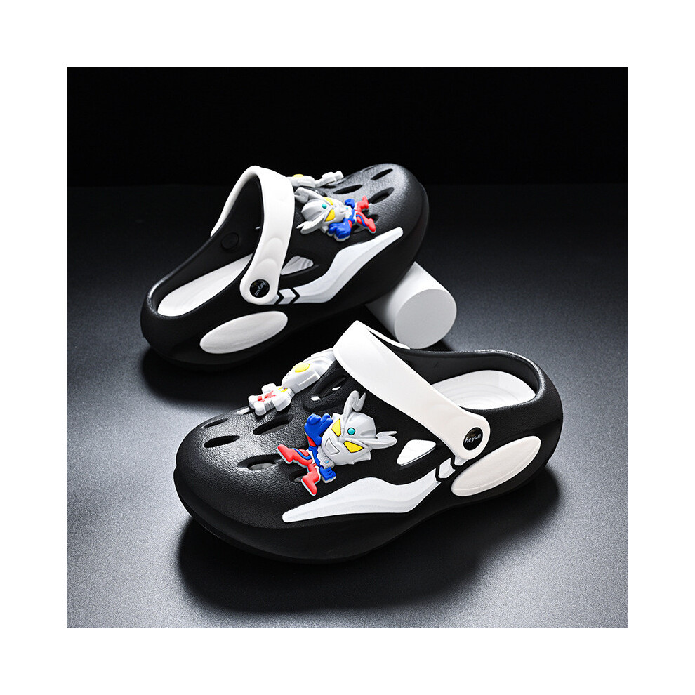 (StyleF,34/35)Chaussures confortables respirantes pour enfants trous pour été garçons et filles sandales antidérapantes