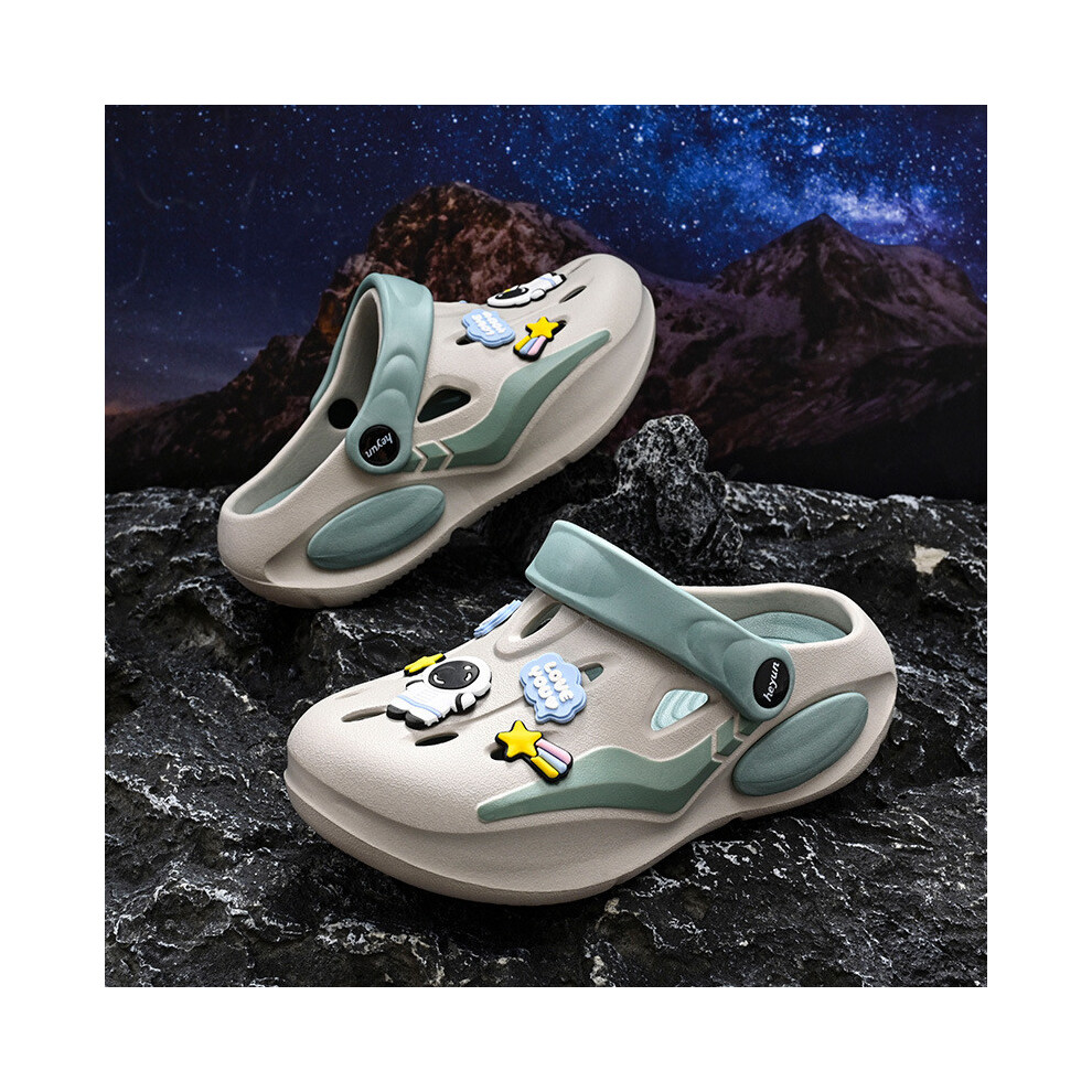 (StyleL,42/43)Chaussures confortables respirantes pour enfants trous pour été garçons et filles sandales antidérapantes