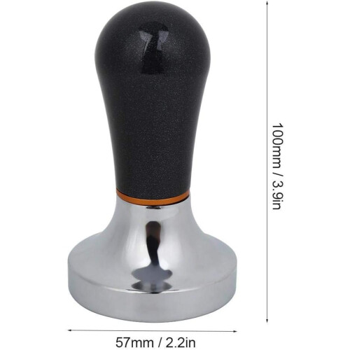 Practical Handheld Aluminum Coffee Tamper With Handle For Coffee Maker 57MM 1