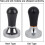 Practical Handheld Aluminum Coffee Tamper With Handle For Coffee Maker 57MM 7