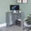 Home Discount (Grey) Hetton Corner Computer Desk PC Office Study Table 1