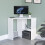 Home Discount (White) Hetton Corner Computer Desk PC Office Study Table 1