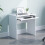 Home Discount (White) Huby Computer Desk Keyboard Shelf Simple Minimal 1