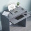Home Discount (Grey) Huby Computer Desk Keyboard Shelf Simple Minimal 3