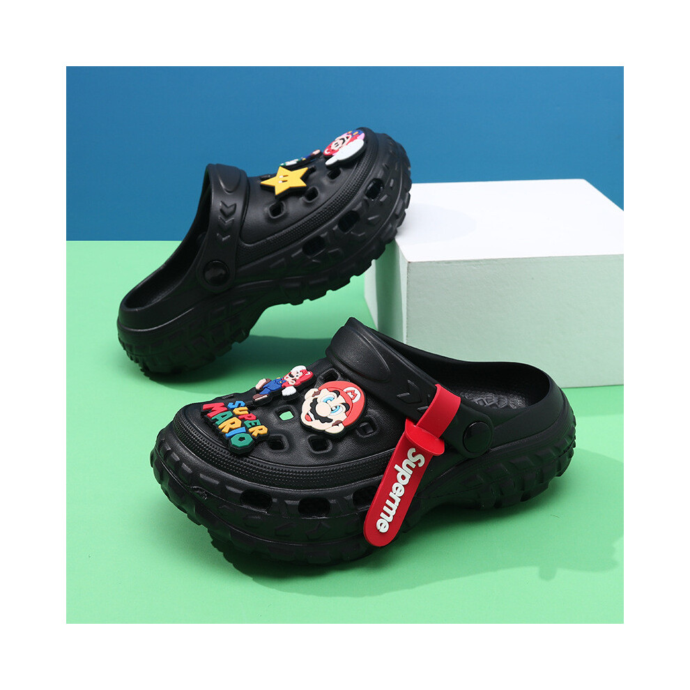 (StyleG,30/31)Sandales colorées durables style crocs enfant respirantes et antidérapantes pour s'amuser été