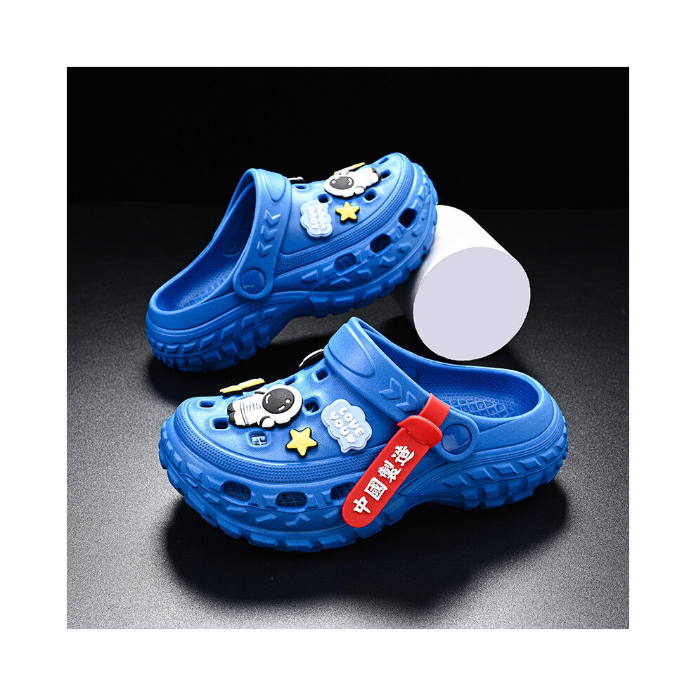 (StyleC,24/25)Sandales colorées durables style crocs enfant respirantes et antidérapantes pour s'amuser été