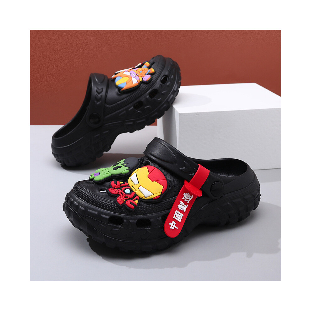 (StyleK,24/25)Sandales colorées durables style crocs enfant respirantes et antidérapantes pour s'amuser été