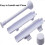 (1pc white) Quick Sushi Maker Roller Rice Mold Vegetable Meat Rolling Gadgets DIY Device Making Machine Kitchen Ware 6