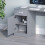 Home Discount (Grey) Hudson 1 Drawer 1 Door Computer Desk Office Study 5